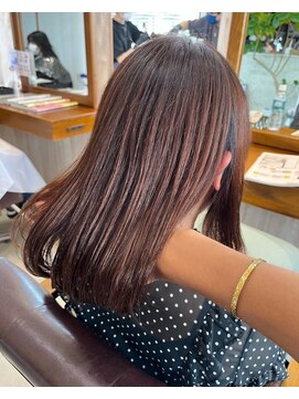 ラ メール ヘア デザイン(La mer HAIR DESIGN) ピンクブラウン