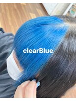 アーチフォーヘア 心斎橋店(a-rch for hair) clear Blue