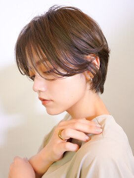 ラフィス ヘアーピュール 梅田茶屋町店(La fith hair pur) 【La fith】マッシュショート×シースルーバング