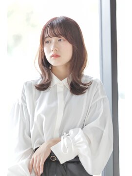 ワールドビューティビバルト 宝塚店(WORLD BEAUTY VIVALTO) 大人可愛いふんわりくびれ無造作カールひし形Cカーブ