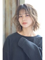 グランアージュ 柏西口店(grandage)&nbsp;大人可愛い20代30代40代前下がりひし形小顔ボブ丸みミディ柏