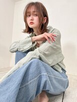 アンジェリカ 広島駅前店(ANGELICA)&nbsp;【angelica_kyono】切りっぱなしボブ　内巻き　インナーカラー