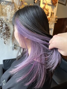 グランツヘアー(Glanz hair) 〇バイオレットインナーカラー〇