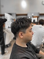 アイリーヘアデザイン(IRIE HAIR DESIGN) 【IRIE HAIR赤坂】メンズカット×ニュアンスパーマ×刈り上げ