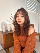 ラフィス ヘアー センス 広島袋町店(La fith hair SEnSE) 【La fith】マロンベージュ×ラフウェーブ