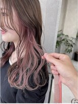 プアメリア 名古屋(Puamelia)&nbsp;トリートメント ブリーチなしダブルカラー 前髪縮毛矯正