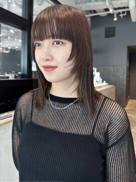 アイティーバイアルバム 松戸店(IT by ALBUM) ナチュラルレイヤー_グレーベージュレイヤーロング_ba465461