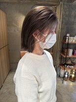 リブロ(liblo)&nbsp;【ボブ×透明感ベージュ】