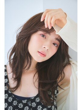 リトル 下長(little) 大人かわいい20代30代40代ミディアムレイヤー小顔前髪カット