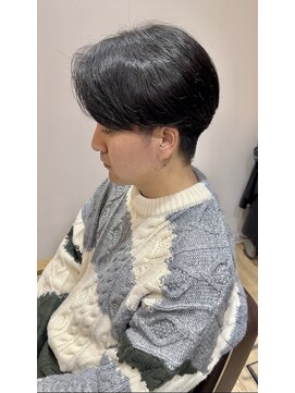 アメラボ 平針店(AmeLab) 【毛流れセンターパート】刈り上げ 黒髪 韓国 マッシュ