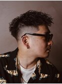 大人短髪パーマ ツイストスパイラル ツイスパ