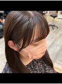 小顔になれる前髪カット[池袋/髪質改善]