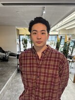 ネルケ 立川(nelke)&nbsp;メンズセンターパート/フェザーパーマ/ニュアンスパーマ