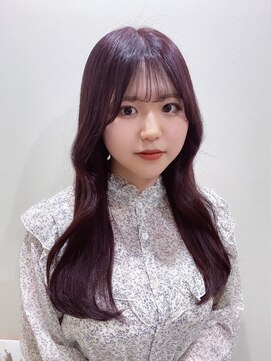 ルピナス(Lupine.) 【Ami】韓国風巻き×ピンクラベンダー