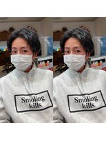 ネイロ 錦糸町(NeiRo)&nbsp;アッシュブラックカルマパーマベリーショートダークアッシュ