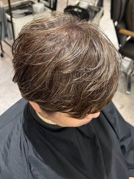 ヘア ジュレ ドゥ(hair jurer deux) 【jurer栄駅3分】脱白髪染め☆白髪ぼかし