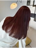 ピンクベージュダブルカラーケアブリーチ新潟万代