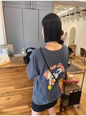 切りっぱなしボブ