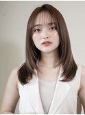 艶髪ストレート似合わせ大人ミディー☆