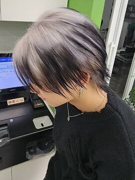 エニフォーイーストハム(Eni for eastham) ブリーチデザインカラーパープル系