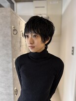 ムーン バイ ケンジ(moon by KENJE)&nbsp;小顔似合わせカット丸みナチュラルショートボブハンサムショート