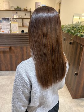 オーバルヘアー(OVAL hair) 透明感あふれる似合わせカラー/ブラウンベージュ
