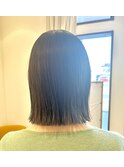 切りっぱなしボブ