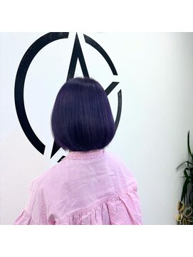 アルケム 学芸大学(AlChem) 赤・青・紫・緑・橙 単色お任せカラー作例