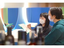 風の中の髪の雰囲気（天然100%ヘナが初めての方もOK♪丁寧にカウンセリングします◎）