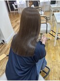 10代20代/透明感ブラウン/暗めカラー