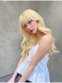 ACE横浜　ブロンド×韓国風巻き