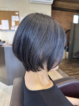 ヘアアンドスパ ベル(Belle) ショートボブ×ノンジアミンカラー・ヘッドスパ