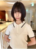 シルエットを造るレイヤーボブ◎