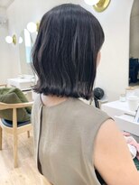 セイドット リー(Say. Ree)&nbsp;Say.ぱつっと切りっぱなしくびれ外ハネ結べる長さのボブ