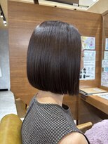 ブレス 横浜(bless) 30代 40代 大人ボブ ショートボブ グレージュ ベージュ