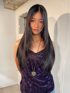 コードプラスリム(CODE+LIM) 顔まわりレイヤー/ナチュラルブラック/艶