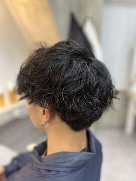 アロア 登戸店(Aloa) Aloa登戸　ニュアンスパーマ×マッシュ