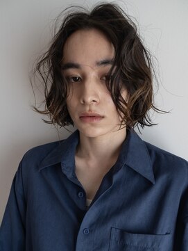 スミス 秋葉原(Smith) MEN’S HAIRブルーブラックシャドウパーマ