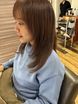 アレッタヘアーサロン(ALETTA HAIR SALON) 顔まわりレイヤーカット
