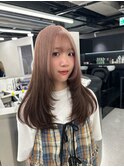 レイヤーカット/ハッシュカット/ロング/グラデーション