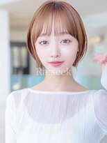 ラ シーク ふじみ野西口店(Ra:seek)&nbsp;ショートヘア/マッシュ/ライトベージュ
