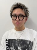 【寺本】ハイトーンスパイキーショート