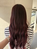 アメリシュシュ 柏(ameri chouchou)&nbsp;【ameri chouchou 柏】低彩度、ブリーチなしカシス系カラー♪