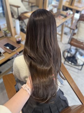 ラボヌール ヘアー エクラ(La Bonheur hair eclat) 透明感抜群！ブラウンカラー