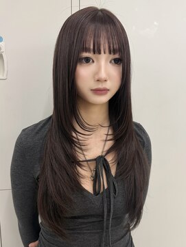 アイトーキョーエス 渋谷(AI TOKYO S) レイヤーカットハッシュカットハイレイヤー韓国ヘアくびれヘア