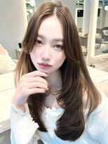 マインバイアフロートギンザ(MYNE by AFLOAT GINZA)&nbsp;レイヤーカット/ミルクティーブラウン