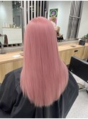 インナーカラー/トリートメント/デザインカラー/ペールピンク