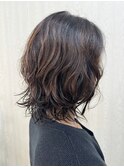 宇都宮ショートボブデジタルパーマ白髪ぼかしハイライト白髪染め