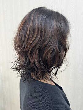 ガーデン 西川田店(garden) 宇都宮ショートボブデジタルパーマ白髪ぼかしハイライト白髪染め