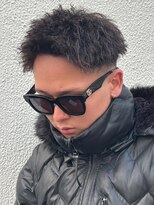 エルマーク 京都駅前(L-MARK)&nbsp;スパイキーショート/短髪/ツーブロック/メンズ/men's
